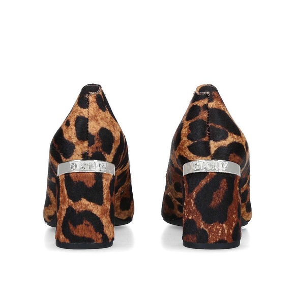 DKNY ELIE Leopard Print Pumps - Picture 3 of 8